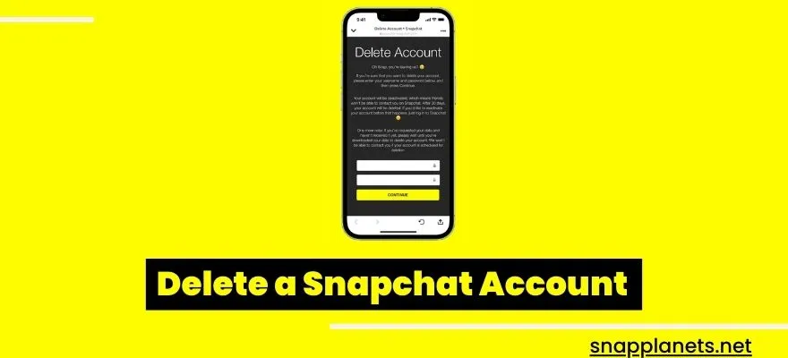 How To Delete a Snapchat Account?